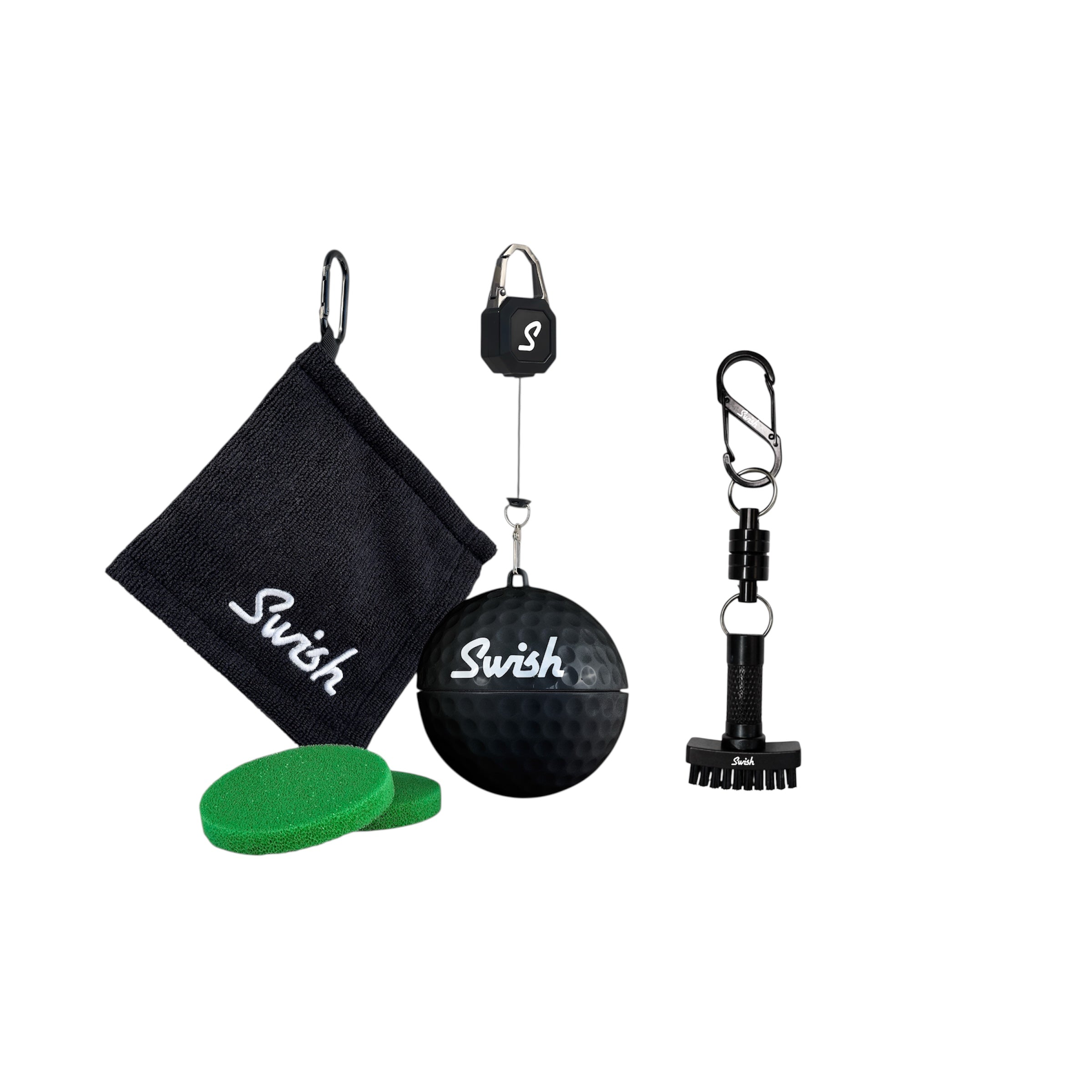 Swish Golf Ball Cleaner | Premium Portable Golf Accessory